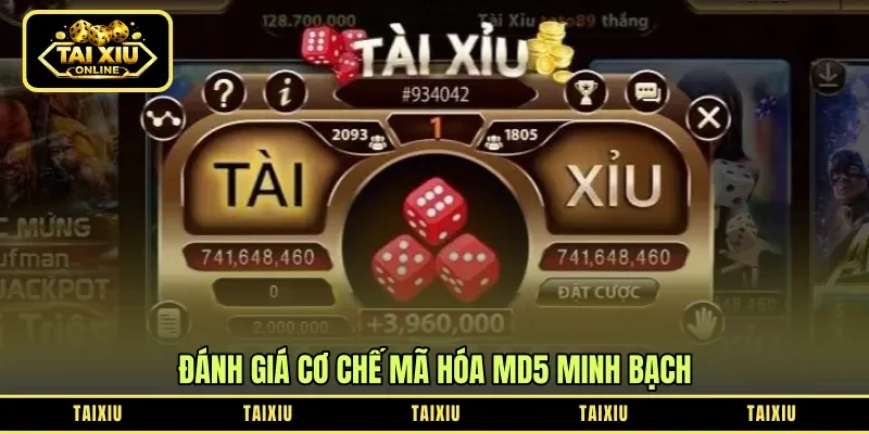 Đánh giá cơ chế mã hóa MD5 minh bạch