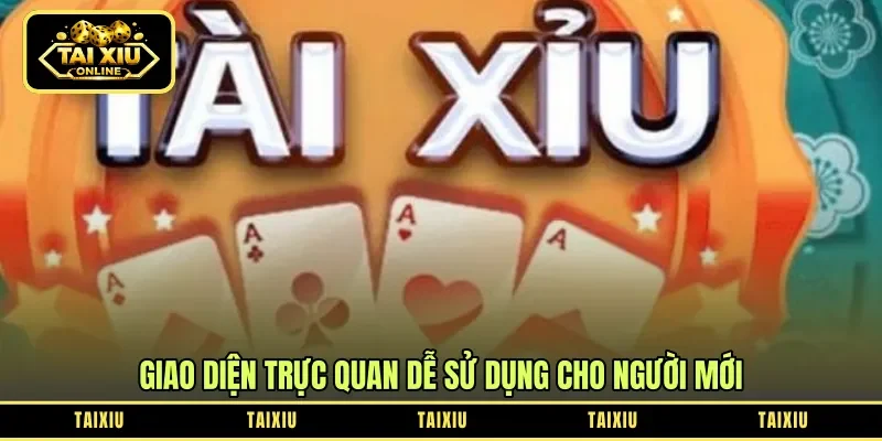 Giao diện trực quan dễ sử dụng cho người mới