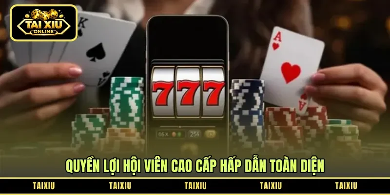 Quyền lợi hội viên cao cấp hấp dẫn toàn diện