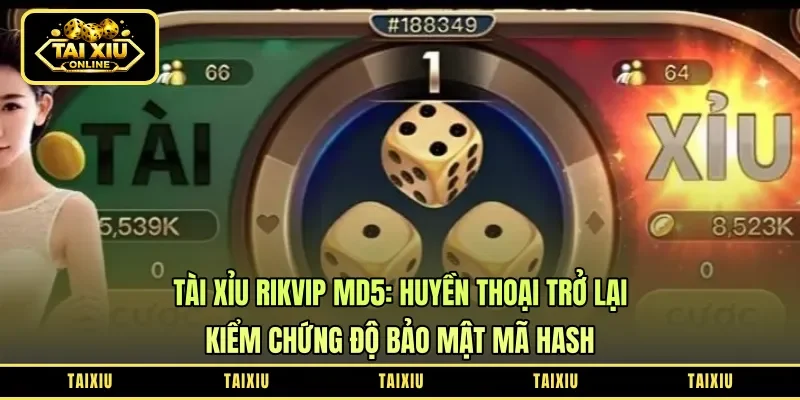 Tài Xỉu Rikvip MD5: Huyền Thoại Trở Lại – Kiểm Chứng Độ Bảo Mật Mã Hash