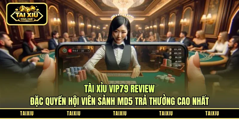 Tài Xỉu Vip79 Review: Đặc Quyền Hội Viên – Sảnh MD5 Trả Thưởng Cao Nhất